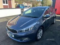 Used Kia Ceed 126 HP (92 kW) 2014 Blue Hatchback