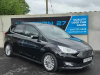 Used Ford C-MAX Titanium 125 HP (91 kW) 2016 Black MPV