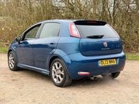 Used Fiat Punto 77 HP (56 kW) 2013 Blue Hatchback