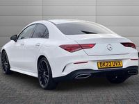 Used Mercedes CLA200 AMG Line Premium Plus 163 HP (119 kW) 2023 Polar white Sedan