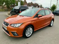 Used Seat Ibiza SE Technology 80 HP (58 kW) 2020 Orange Hatchback