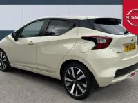 Used Nissan Micra Tekna 92 HP (67 kW) 2023 White Hatchback