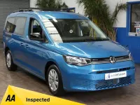 New VW Caddy Maxi S 122 HP (89 kW) 2025 Blue MPV