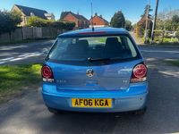 Used VW Polo S 75 HP (55 kW) 2006 Blue Hatchback