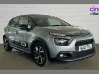 Used Citroën C3 PureTech 81 HP (59 kW) 2021 Grey Hatchback