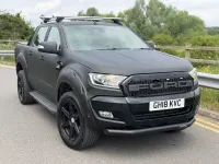 Used Ford Ranger Wildtrack 200 HP (147 kW) 2018 Black Pickup