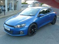 Used VW Scirocco GT 180 HP (132 kW) 2015 Blue Coupe