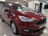 Used Ford C-MAX Zetec 125 HP (91 kW) 2017 Red MPV