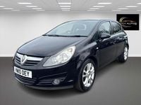 Used Vauxhall Corsa 100 HP (73 kW) 2010 Black Hatchback