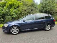 Used VW Passat R-line 2015 Blue Estate