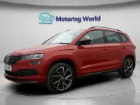 Used Skoda Karoq SportLine 150 HP (110 kW) 2019 Red SUV