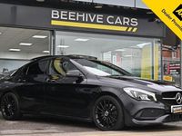 Used Mercedes CLA220 AMG line 170 HP (125 kW) 2019 Black Sedan