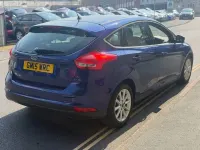 Used Ford Focus Titanium 125 HP (91 kW) 2015 Blue Hatchback