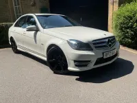 Used Mercedes C220 2012 White Sedan