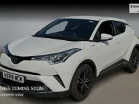 Used Toyota C-HR 122 HP (89 kW) 2018 White SUV