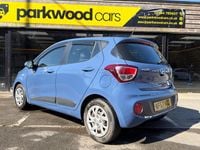 Used Hyundai i10 SE 87 HP (63 kW) 2017 Blue Hatchback