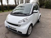 Used Smart ForTwo Cabrio Passion 2010 White Cabriolet