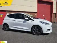 Used Ford Fiesta ST-Line 125 HP (91 kW) 2018 White Hatchback