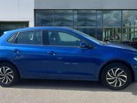 Used VW Polo Life 95 HP (69 kW) 2023 Blue Hatchback