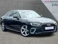 Used Audi A4 S-Line 161 HP (118 kW) 2021 Black Sedan
