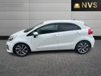 Used Kia Rio 90 HP (66 kW) 2015 White Hatchback