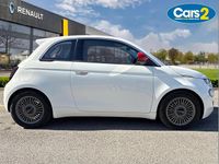 Used Fiat 500e Red 86 kW (118 HP) 2022 White Hatchback