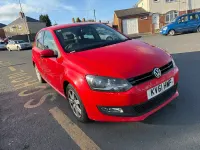 Used VW Polo Match 60 HP (44 kW) 2011 Red Hatchback