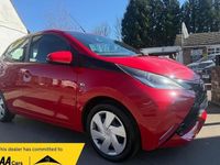 Used Toyota Aygo X-play 69 HP (50 kW) 2017 Red Hatchback