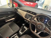 Begagnad Nissan Micra Acenta 2022 Vit Halvkombi