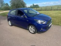 Used Ford Ka Plus Zetec 70 HP (51 kW) 2017 Blue Hatchback