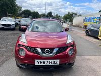 Used Nissan Juke Tekna 2017 Red SUV
