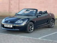 Używany MG F 2005 Czarny Kabriolet