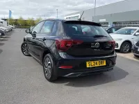 Used VW Polo Life 95 HP (69 kW) 2024 Black Hatchback