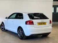 Begagnad Audi A3 Black Edition 170 HK (125 kW) 2011 Vit Halvkombi