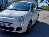 Used Fiat 500 S 69 HP (50 kW) 2013 White Hatchback