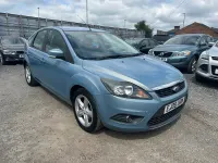 Used Ford Focus Zetec 2008 Blue Hatchback
