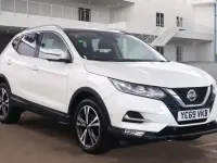Used Nissan Qashqai N-Connecta 2019 Pure white SUV