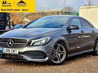 Used Mercedes CLA220 AMG line 177 HP (130 kW) 2018 Grey Sedan