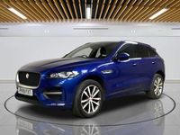 Second-hand Jaguar F-Pace R-Sport 180 CP (132 kW) 2019 Albastru SUV