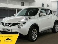 Used Nissan Juke N-Connecta 115 HP (84 kW) 2017 White SUV