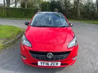 Używany Vauxhall Corsa Edition 100 KM (73 kW) 2016 Czerwony Hatchback