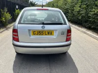 Used Skoda Fabia Ambiente 75 HP (55 kW) 2005 Silver Estate