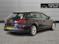 Used Seat Leon ST FR 150 HP (110 kW) 2017 Purple Estate