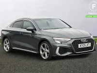 Usado Audi A3 Comfort 150 HP (110 kW) 2021 Cinzento Sedan