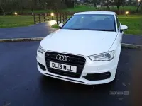 Used Audi A3 S-Line 2015 White Hatchback