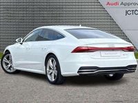 Used Audi A7 S-Line 245 HP (180 kW) 2021 White Sedan