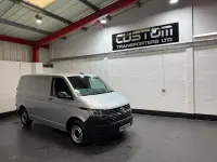 Używany VW Transporter Startline 2020 Srebrny Van
