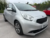Used Kia Venga 89 HP (65 kW) 2015 Silver Hatchback