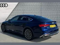 Used Audi A5 S-Line 200 HP (147 kW) 2023 Blue Coupe