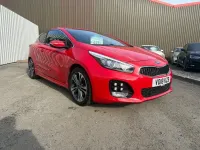 Used Kia ProCeed GT-Line 136 HP (100 kW) 2018 Red Hatchback